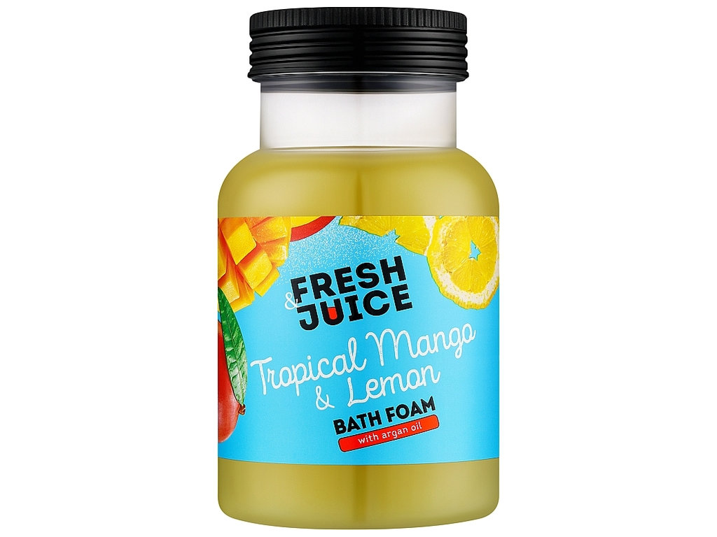 Піна для ванни Fresh Juice Tropical Mango & Lemon, 550 мл