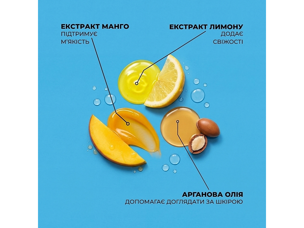 Піна для ванни Fresh Juice Tropical Mango & Lemon, 550 мл