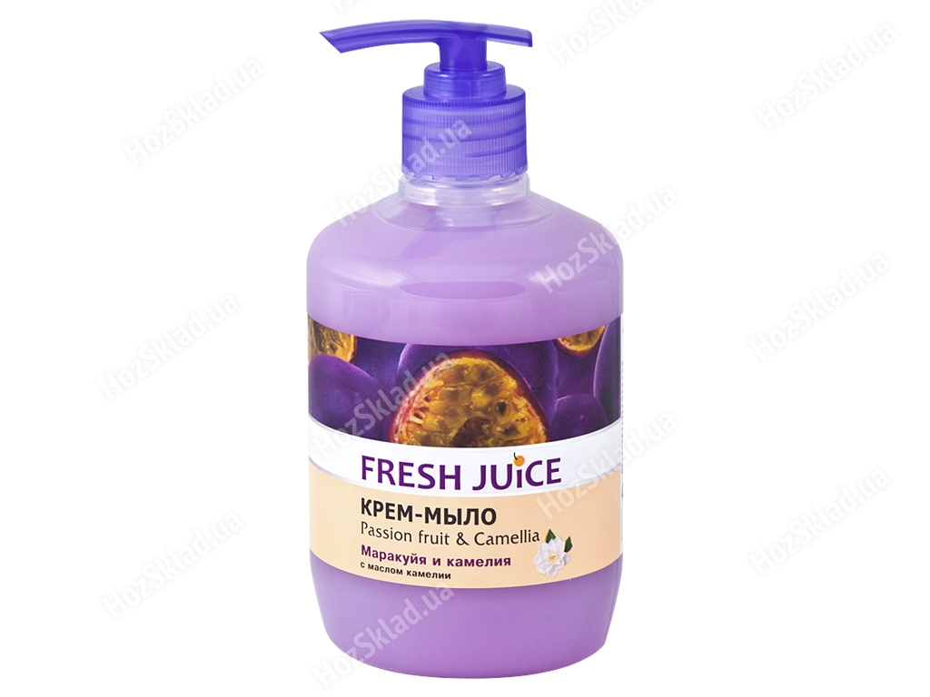 Крем-мыло жидкое Fresh Juice Passion Fruit & Camellia маракуйя и камелия 460мл