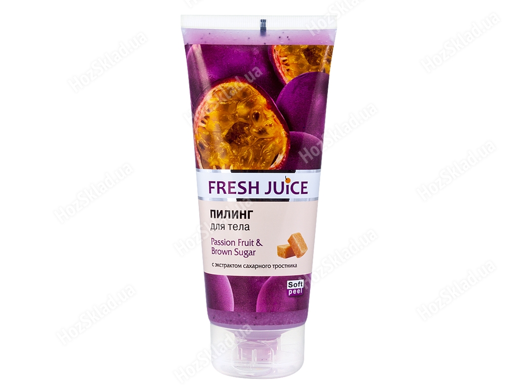 Пилинг для тела Fresh Juice Passion Fruit & Brown Sugar 200мл