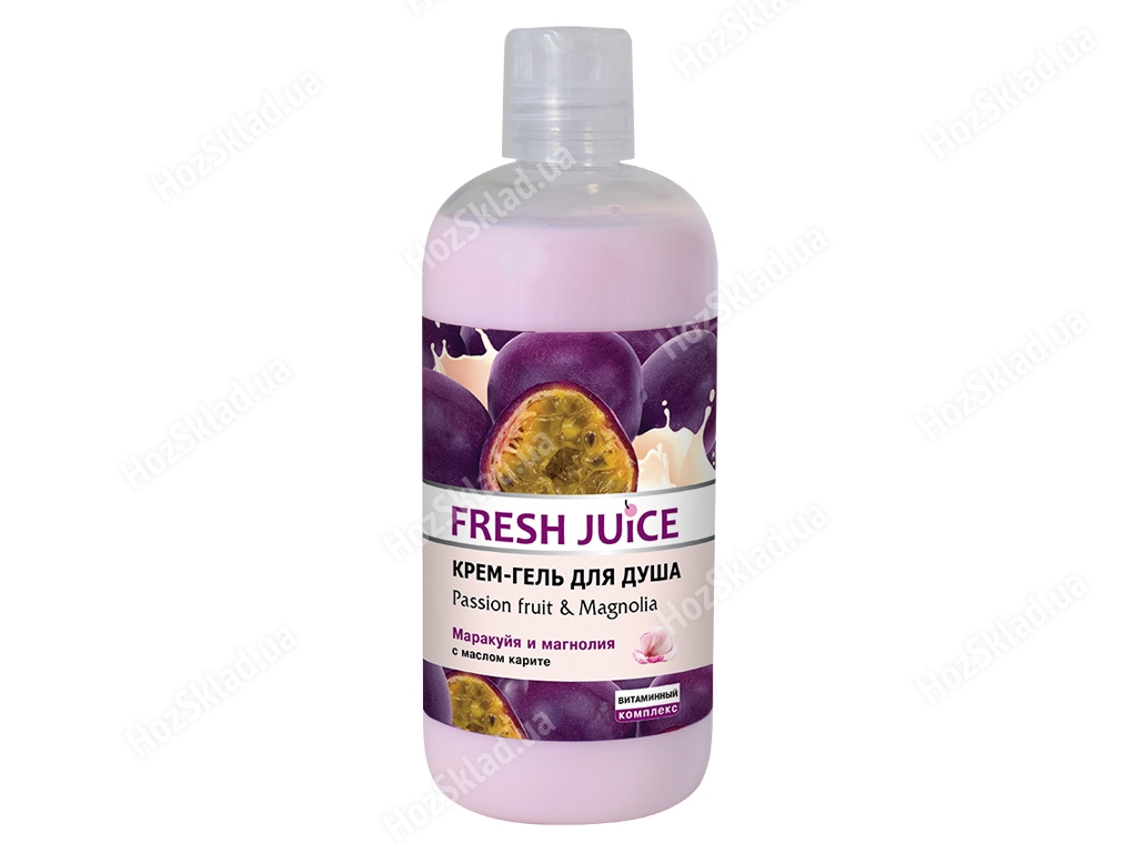 Крем-гель для душа Fresh Juice Passion fruit & Magnolia 400 мл.