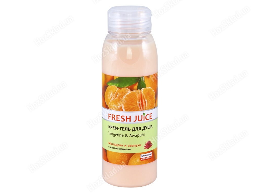 Крем-гель для душу Fresh Juice Tangerine&Awapuhi 400мл.