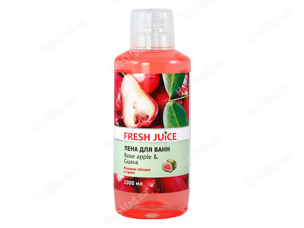 Пена для ванной Fresh Juice Rose apple&Guava 1л