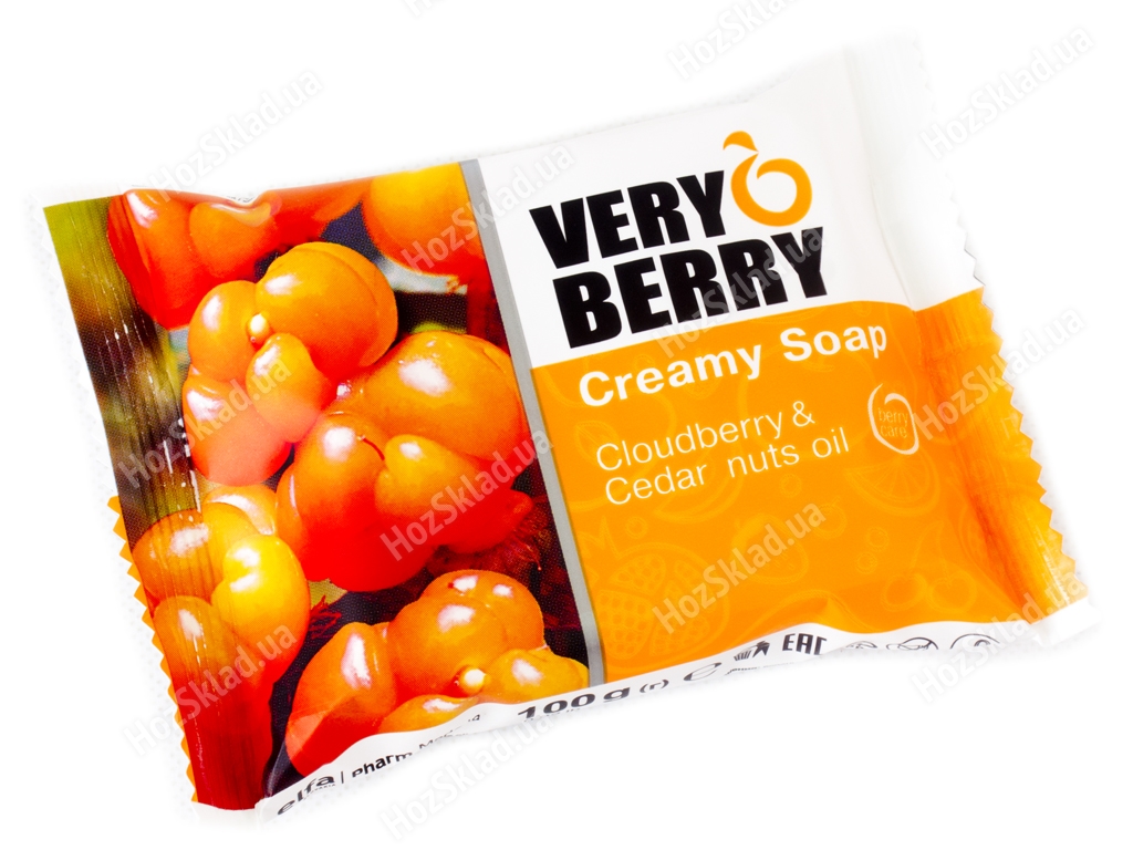 Крем-мыло Very Berry Cloudberry&cedar nuts oil 100гр