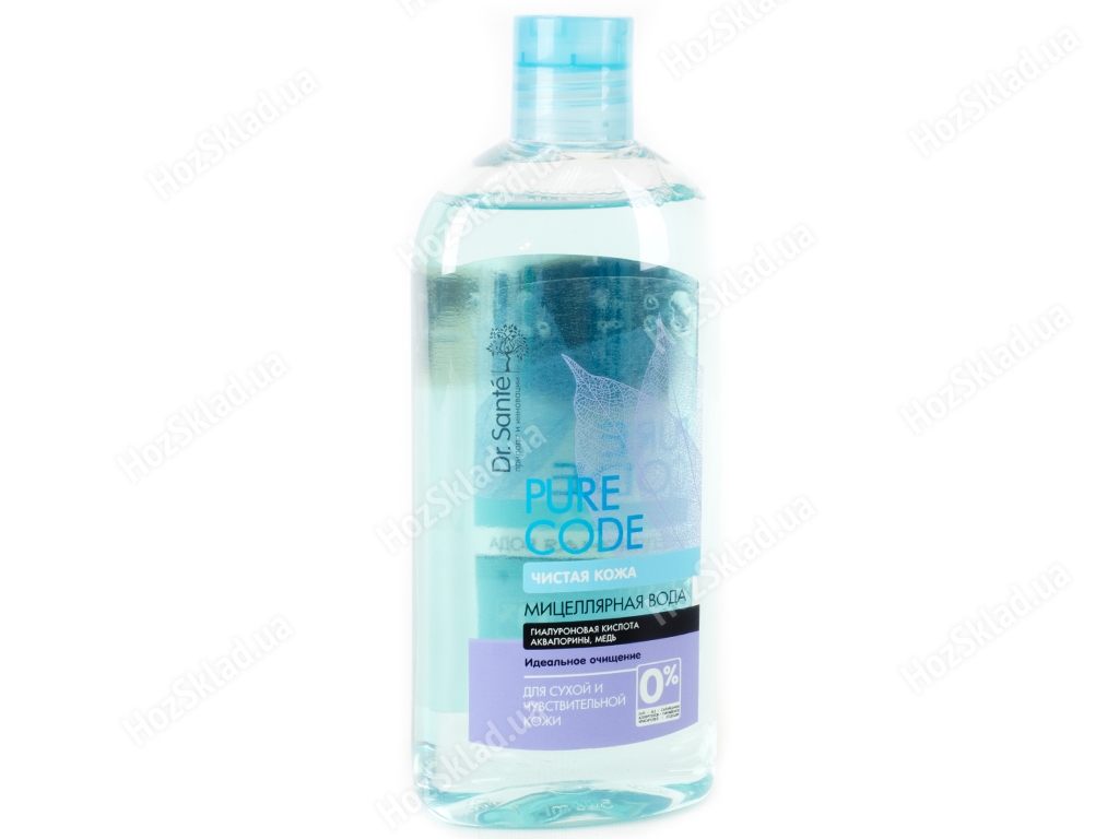Мицелярная вода Dr.Sante Pure Cоde для чувствительной и сухой кожи 500мл