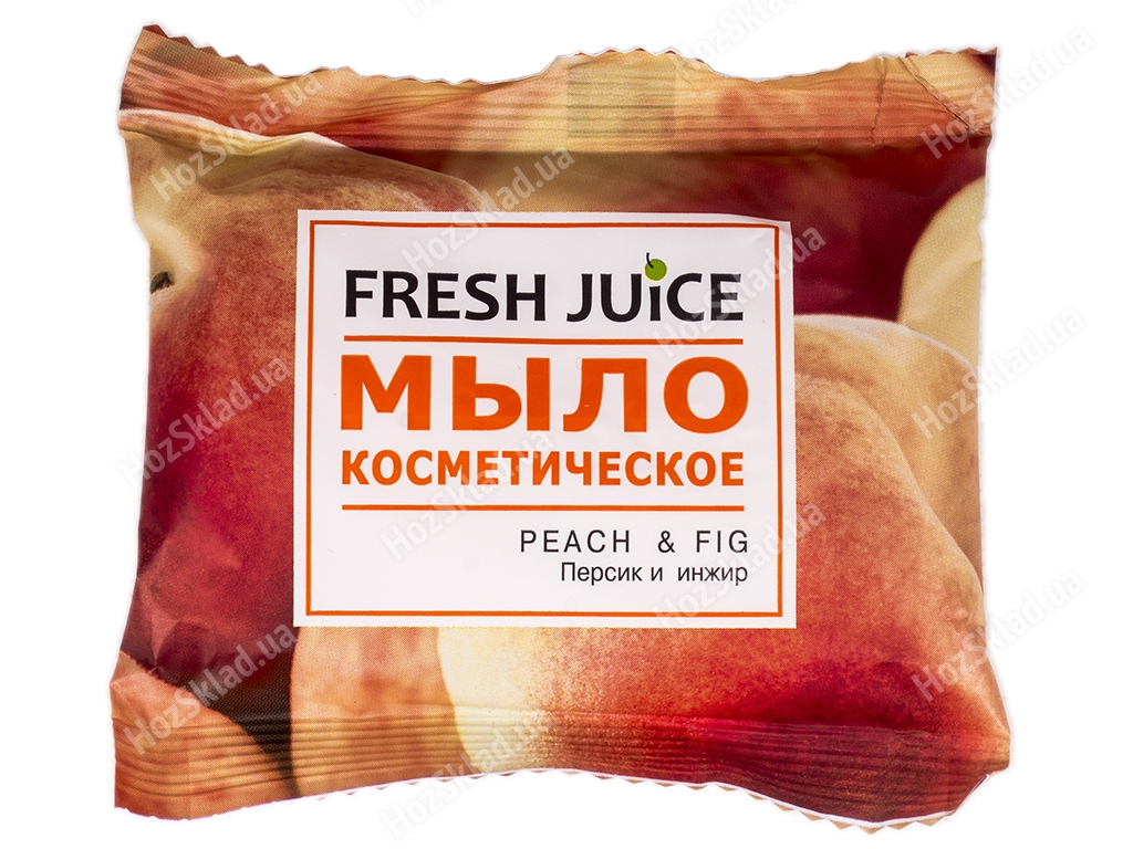 Мыло косметическое Fresh juice Персик и инжир 75г