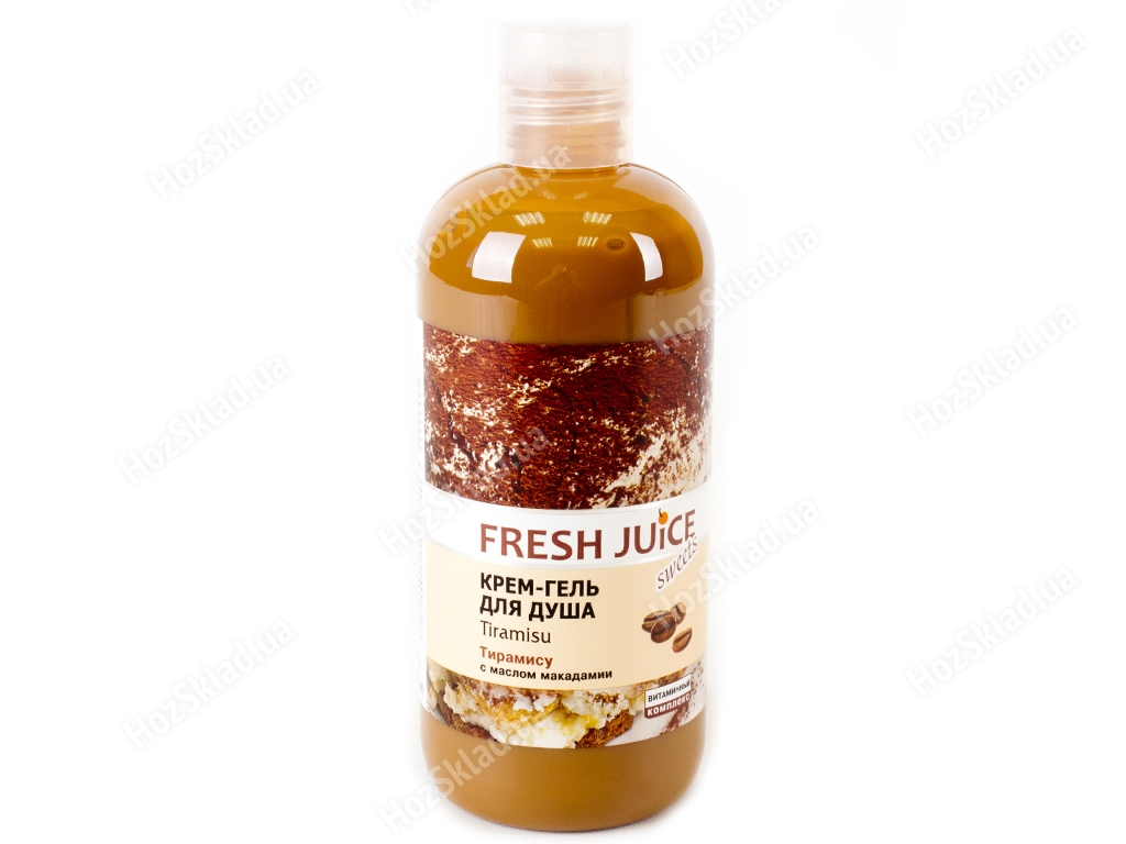 Крем-гель для душу Fresh juice Tiramisu 500мл