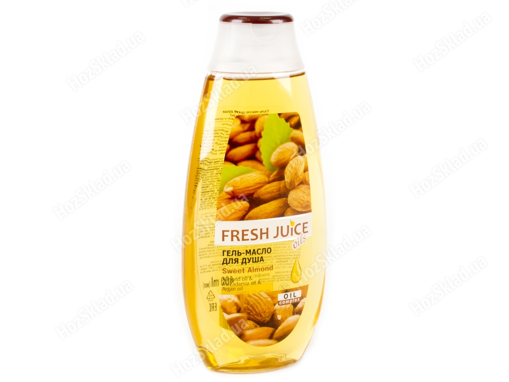Гель-масло для душа Fresh juice Sweet almond 400мл