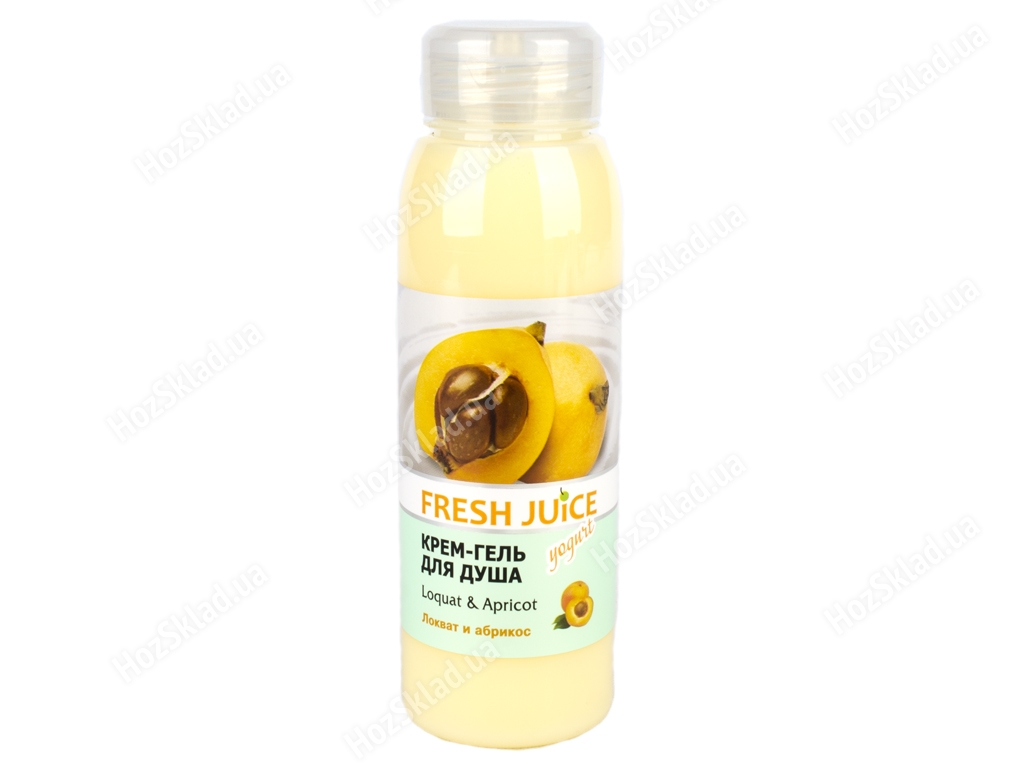 Крем-гель для душа Fresh juice Loquat&apricot 300мл