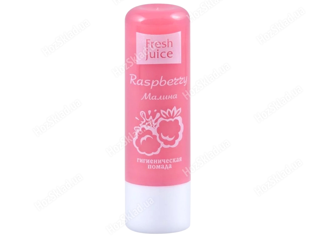 Гигиеническая помада Fresh juice Raspberry малина 3,6г (в индивидуальной упаковке)
