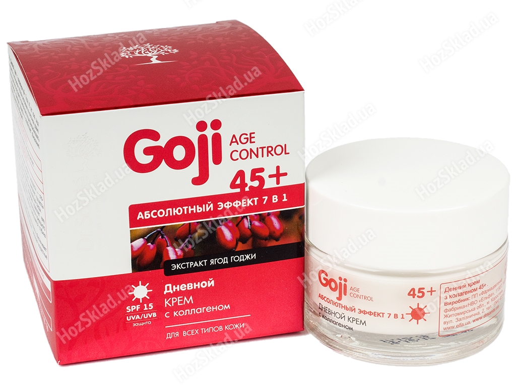 Крем денний з колагеном 45+ Dr.Sante Goji Age Control 50мл