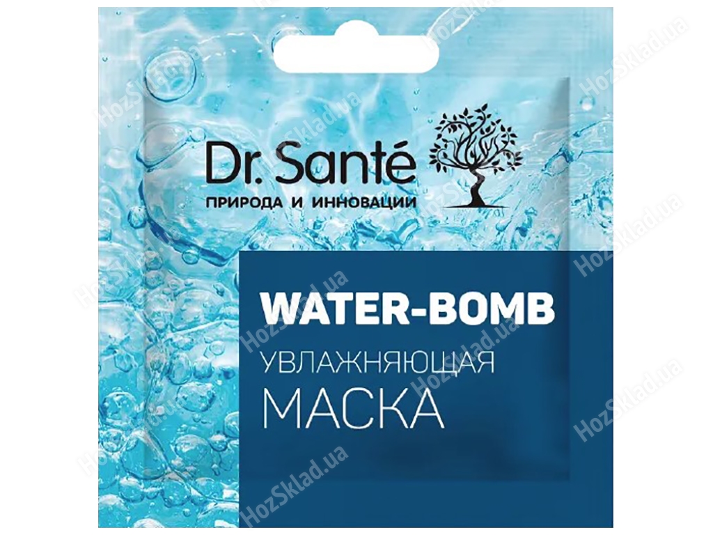 Маска для обличчя Dr. Sante Water-bomb Зволожувальна 12мл