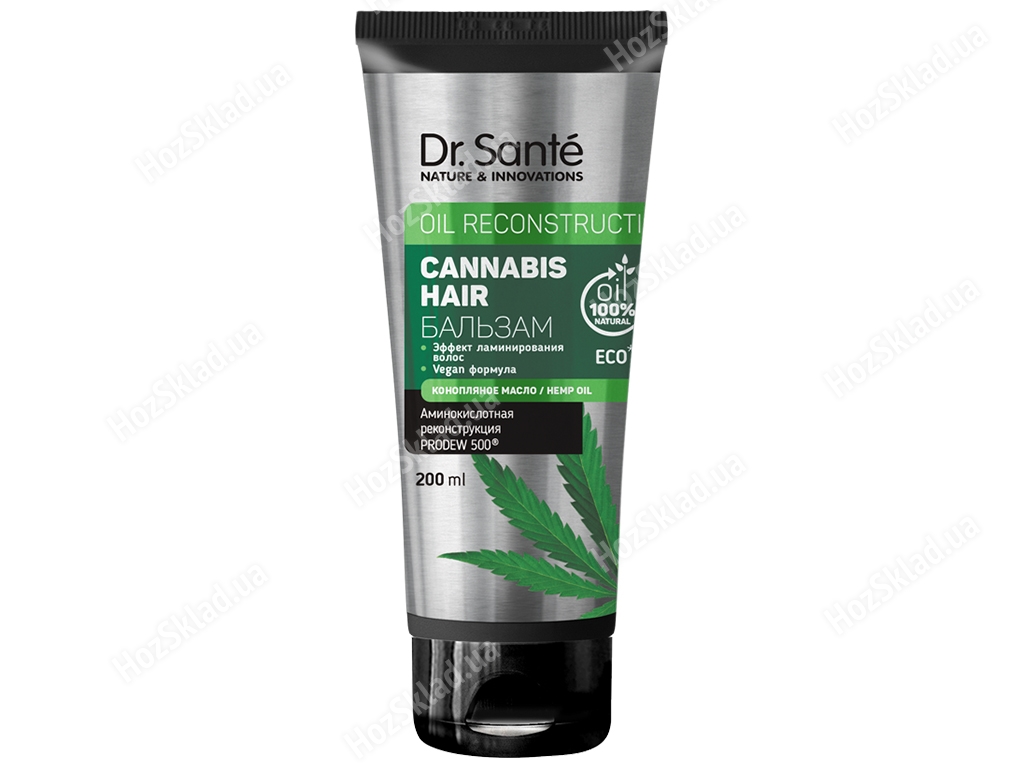 Бальзам для волосся Dr.Sante Cannabis hair для пошкодженого волосся 200мл