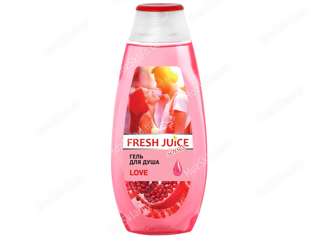 Гель для душа Fresh juice Love 400мл