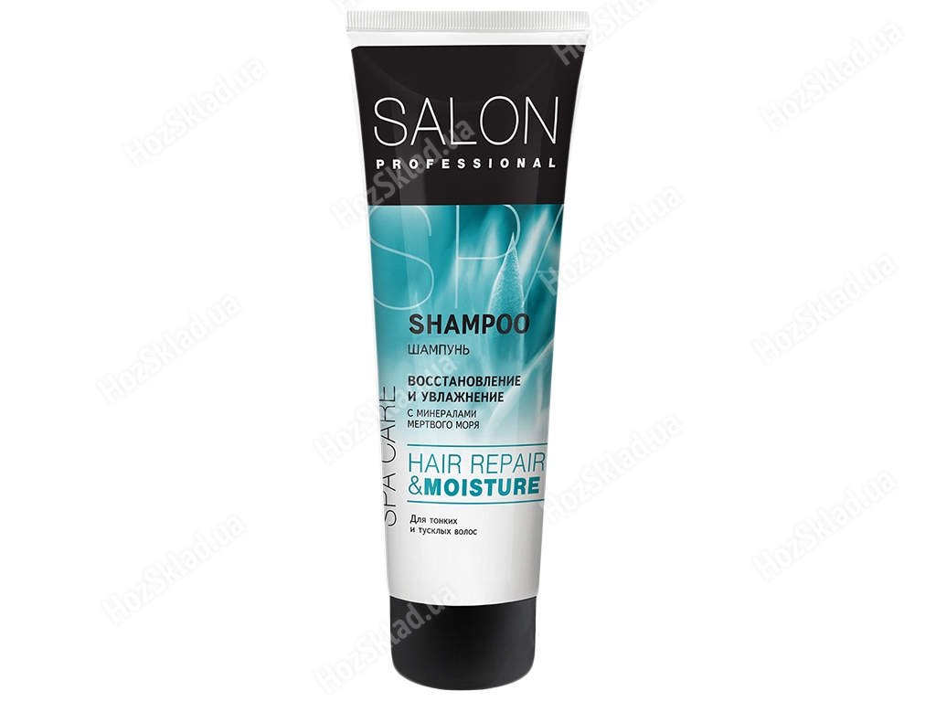 Шампунь Salon Professional SPA Восстановление и увлажнение для тонких и тусклых волос 250мл