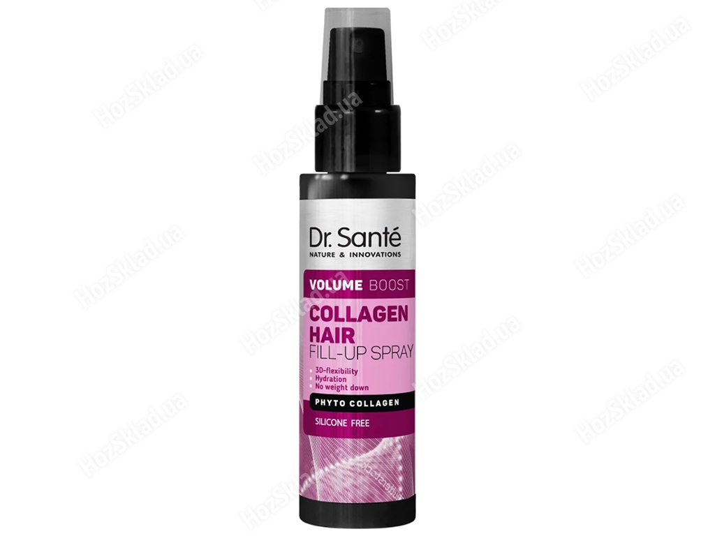 Спрей Fill-up для волос Dr.Sante Collagen Hair Volume boost без силиконов 150мл