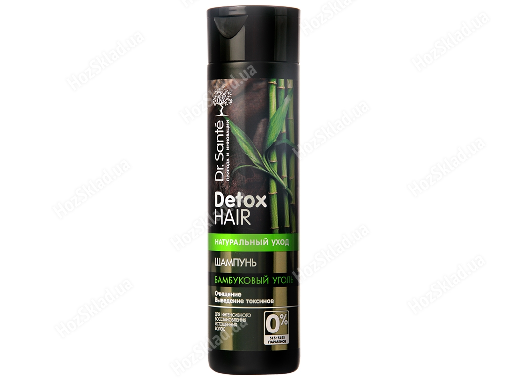 Шампунь для волос Dr.Sante Detox hair очищение и восстановление 250мл