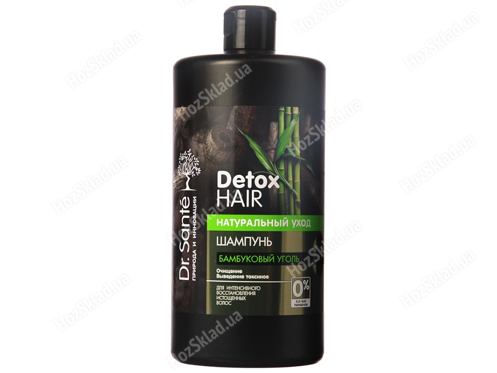 Шампунь для волос Dr.Sante Detox hair очищение и восстановление 1л