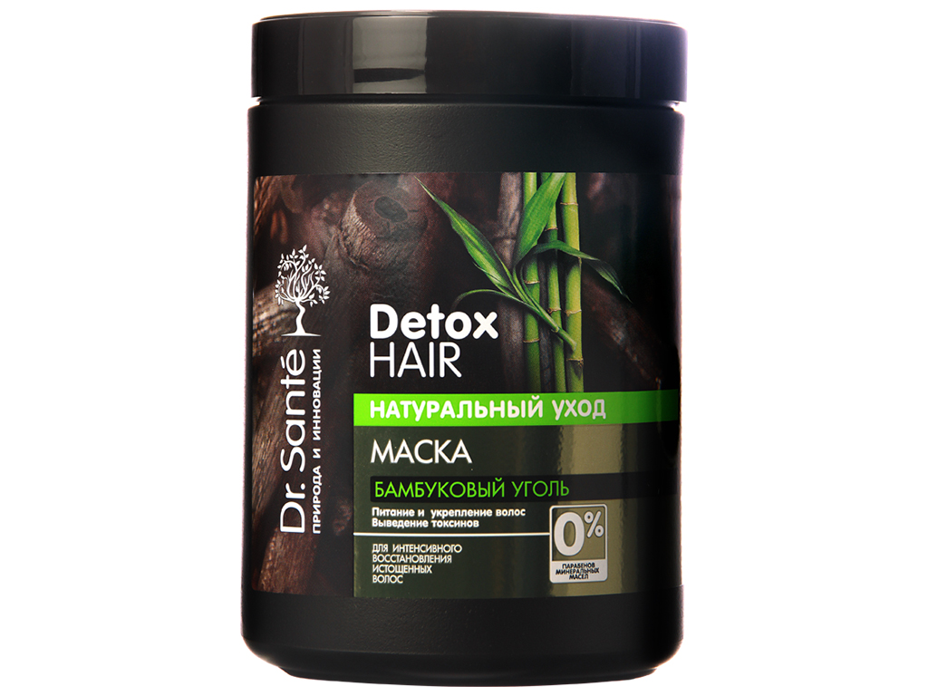 Маска для волосся Dr.Sante Detox hair живлення і зміцнення 1л