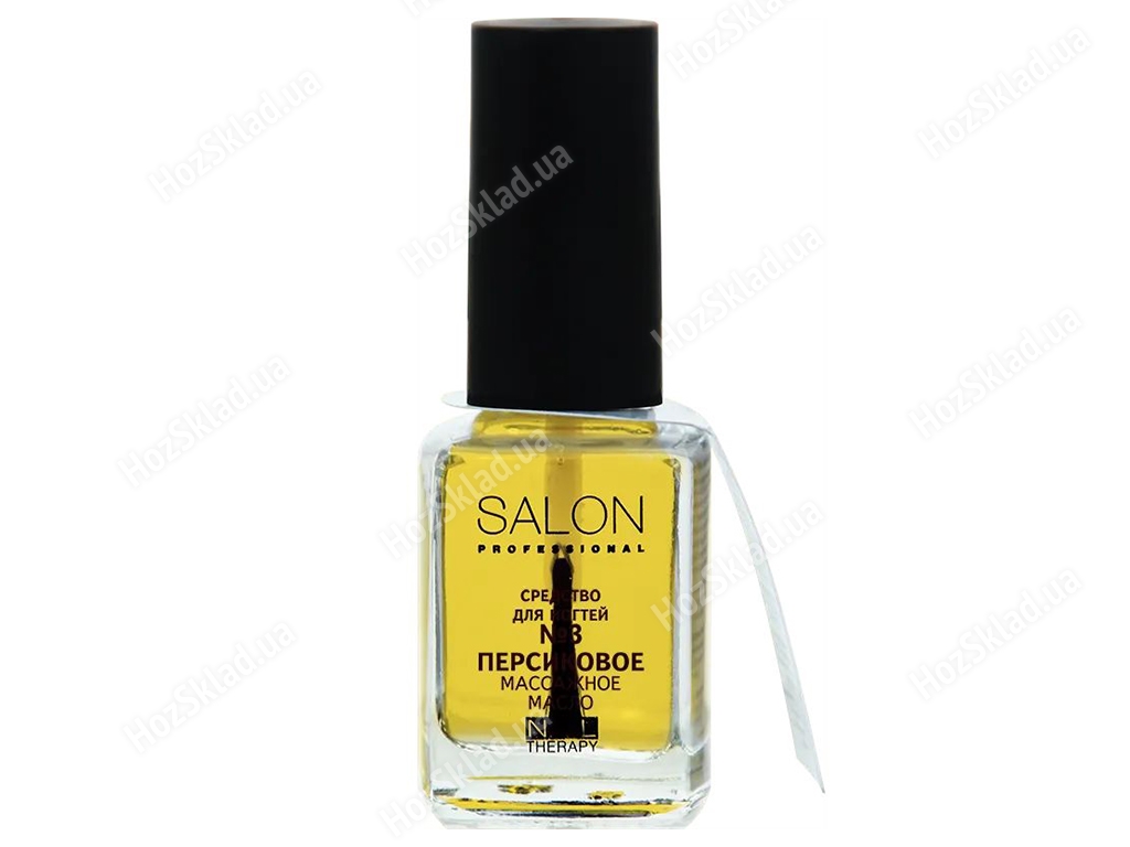 Засіб для нігтів масажне масло Salon Professional персикове №3