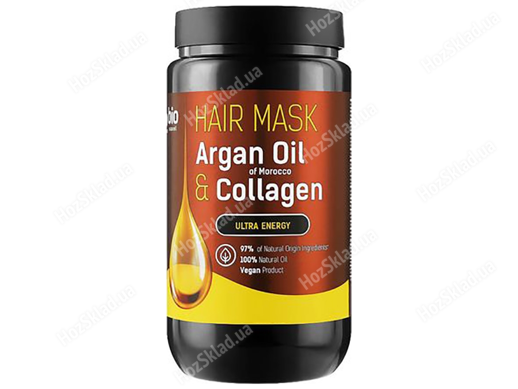 Маска для волосся Bio Naturell Argan Oil of Morocco&Collagen ультраенергія 946мл