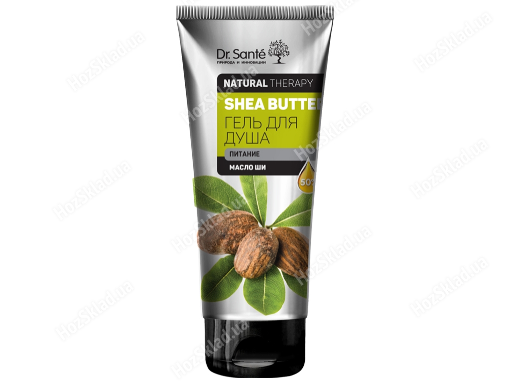 Гель для душа Dr.Sante Natural Therapy Shea Butter питание 200мл