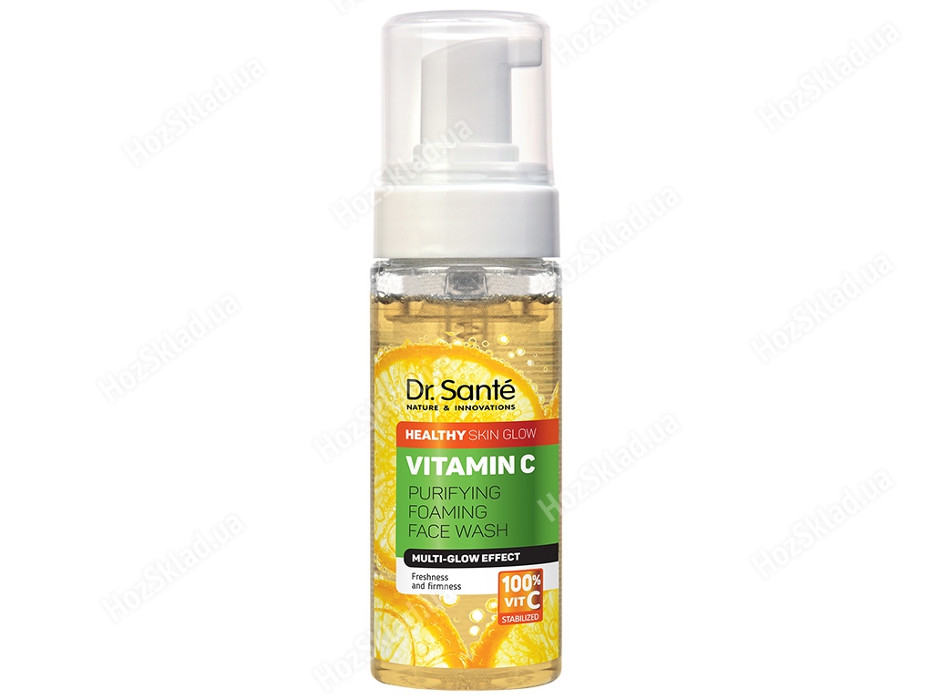 Очищуюча пінка для вмивання Dr.Santе Vitamin C, 150мл
