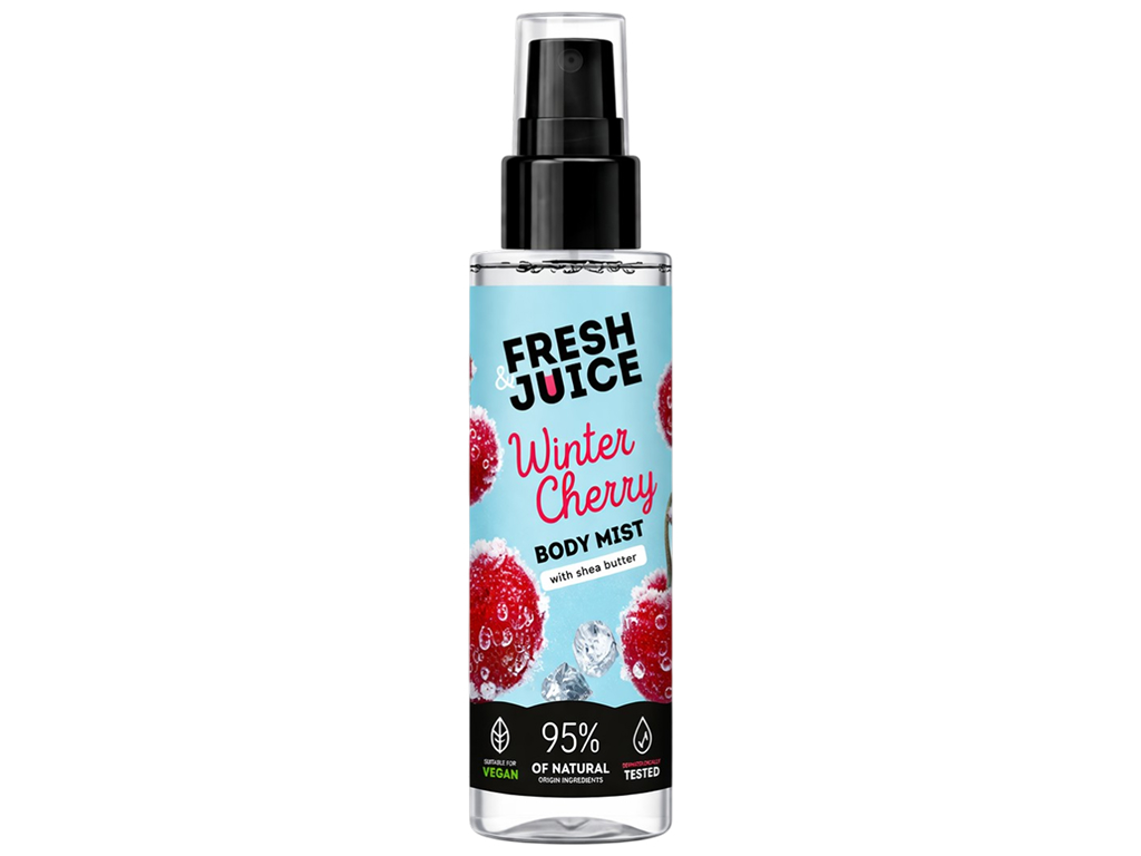 Спрей-мист для тела Fresh Juice Winter Cherry, 150 мл