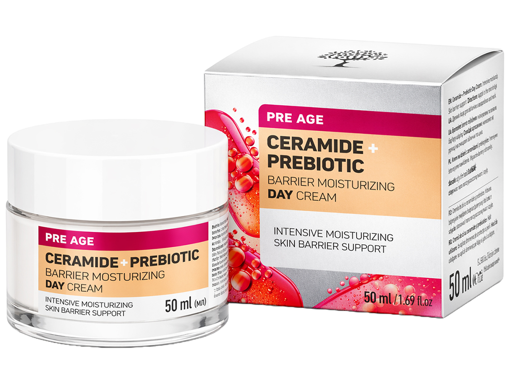 Крем для обличчя Dr. Sante Pre Age, денний, з керамідами та пребіотиком, 50мл