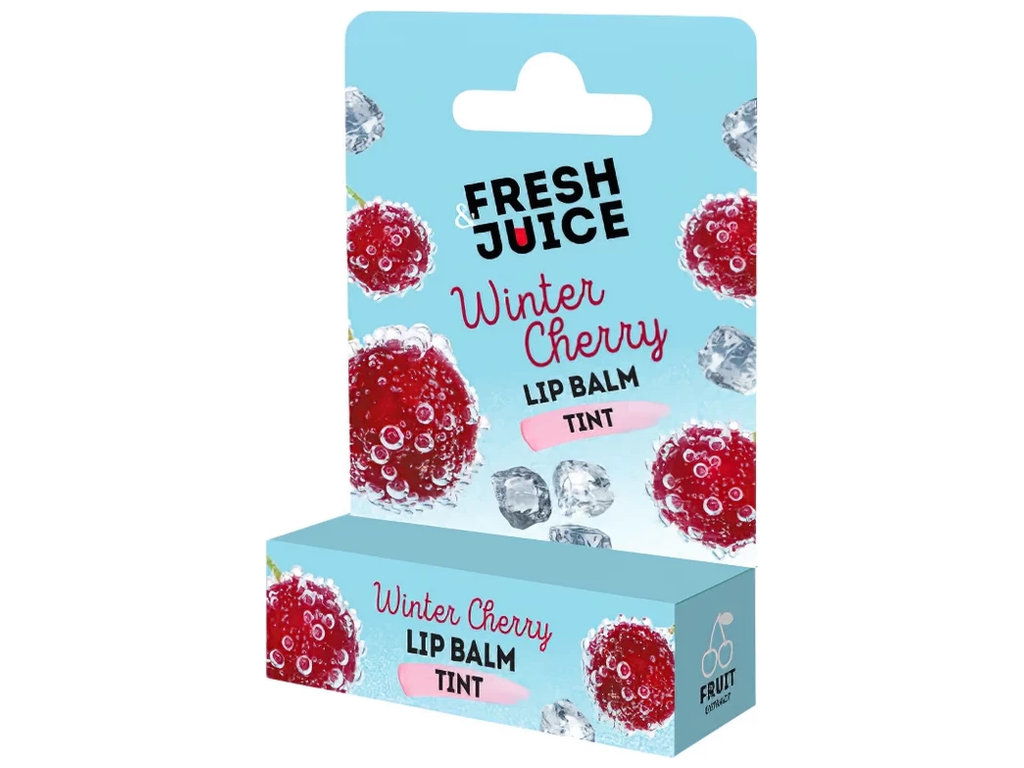 Бальзам для губ з тінт-ефектом Fresh Juice Winter Cherry, 3,6 г