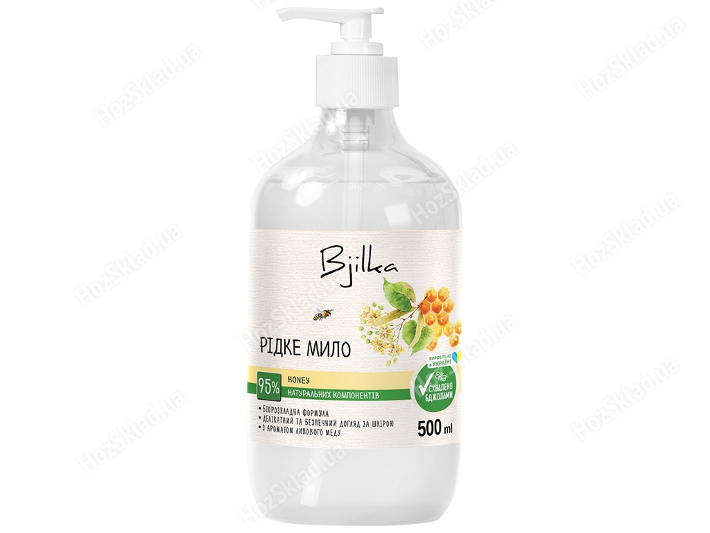 Мило рідке Bjilka Honey 500мл