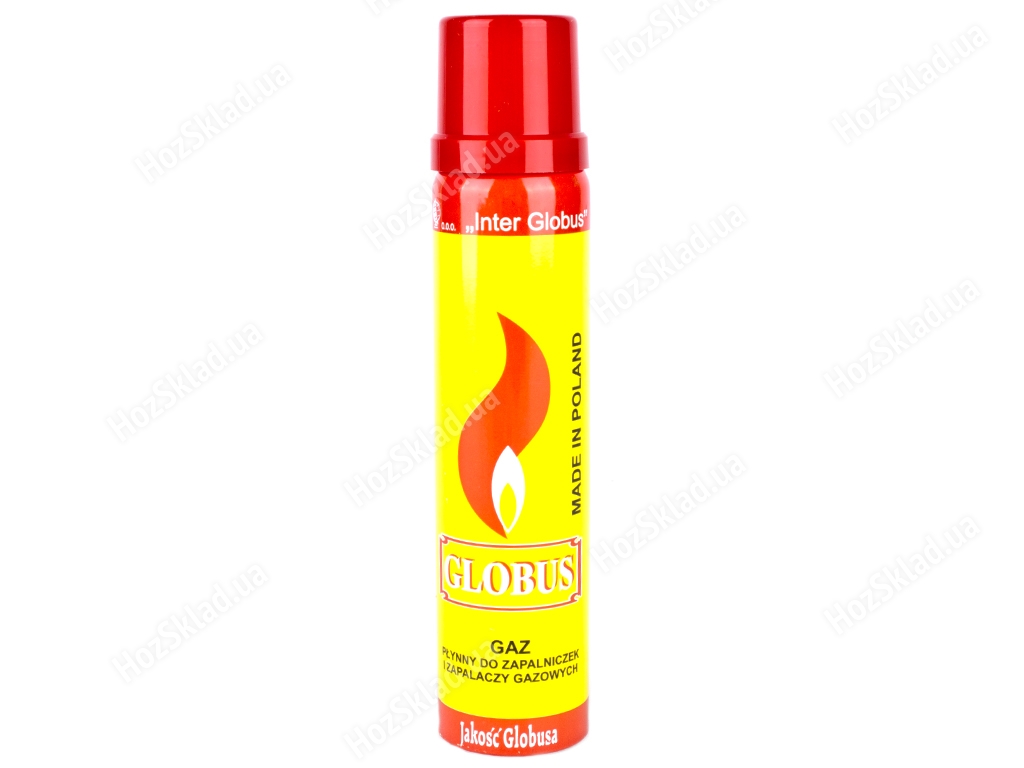 Газ для заправки зажигалок Globus 90мл 51667