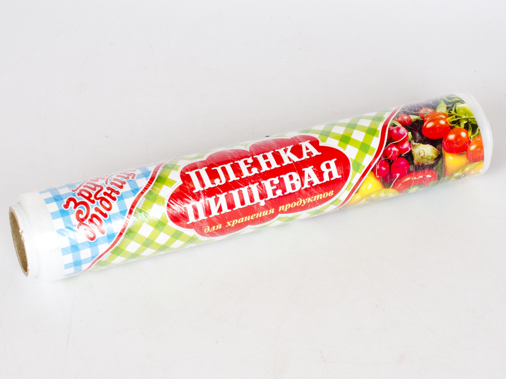 Плёнка пищевая стрейчевая для хранения продуктов "Зручні Дрібниці" 100м