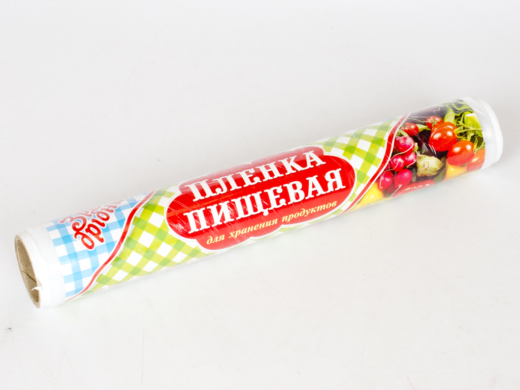 Плёнка пищевая стрейчевая для хранения продуктов "Зручні Дрібниці" 30м