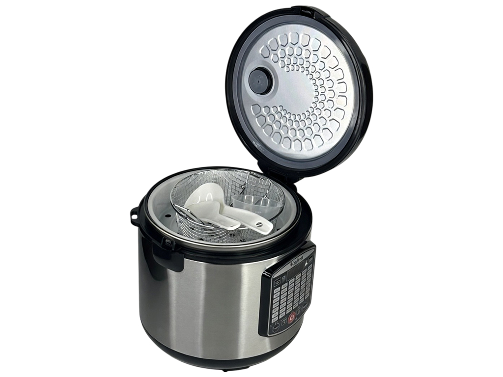 Мультиварка Kingberg KB-2001, 43 программы, LCD дисплей, 900Вт, 5л