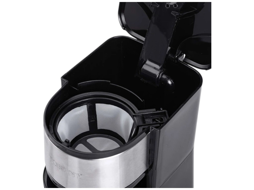 Кофеварка электрическая Sokany, 750Вт, капельная, нержавеющая сталь, пластик, 420мл, цвет черный