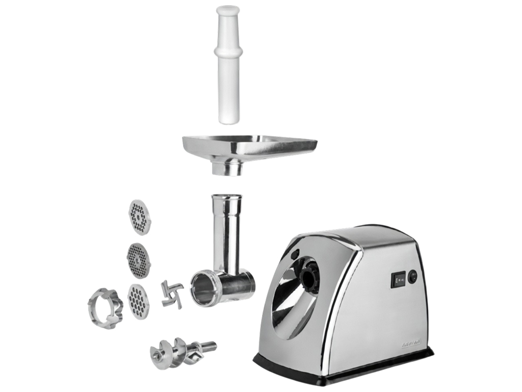 Мясорубка электрическая Sokany SK-06038, реверс, насадки, 2400Вт