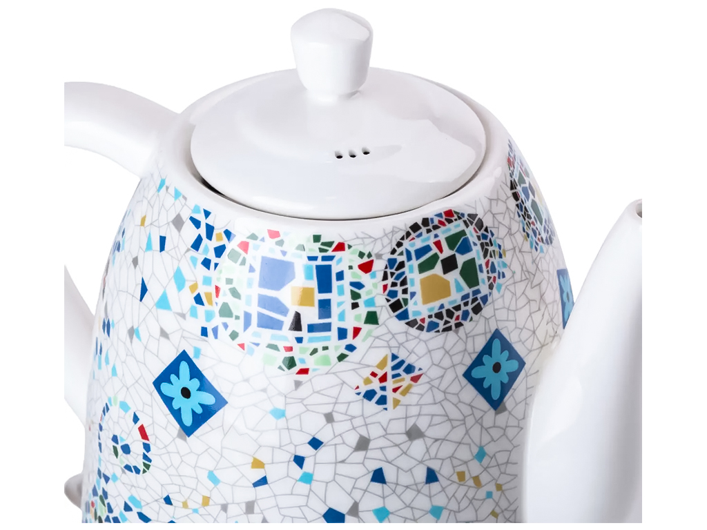 Чайник электрический Sokany Мозаика, 1,5л, 1000Вт