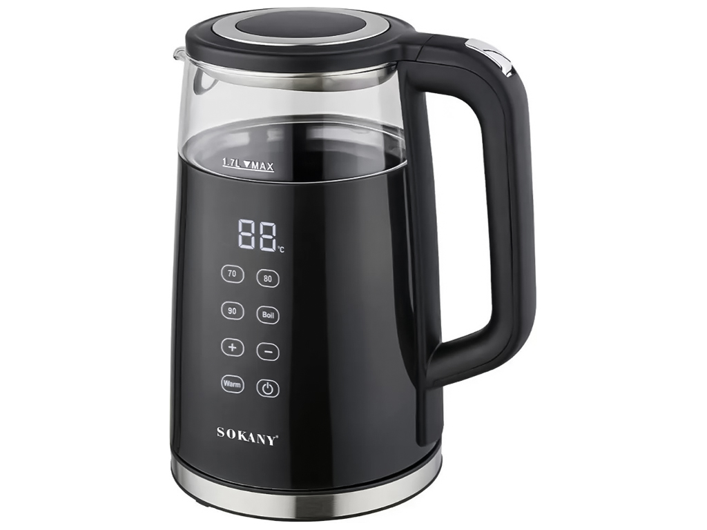 Чайник электрический Sokany, 1,7л, 2200Вт