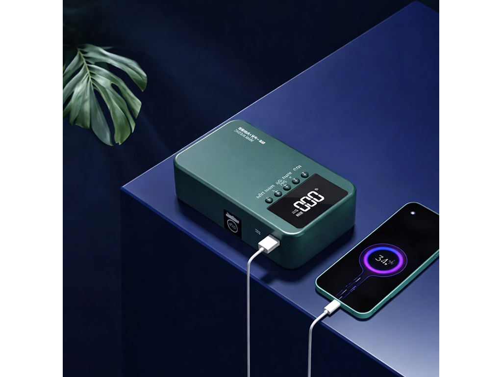 Пусковое устройство TS-5549, компрессор, Power Bank, дисплей, 10000 мАч