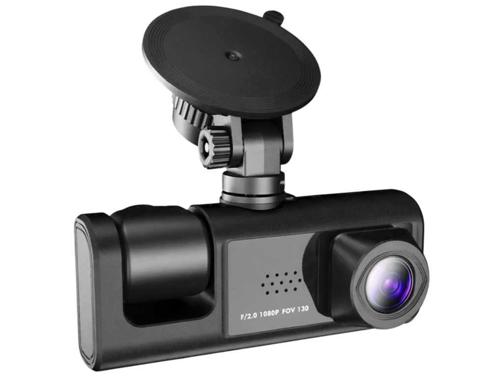 Видеорегистратор DVR S1, Full HD 1920×1080P, 3 камеры, камера заднего вида