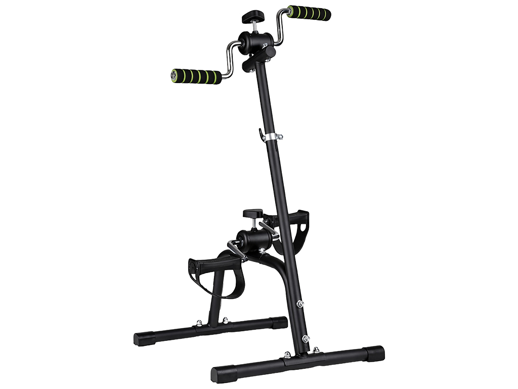 Тренажер реабилитационный для рук и ног, складной, металл, регулировка высоты 75–100см, цвет черный