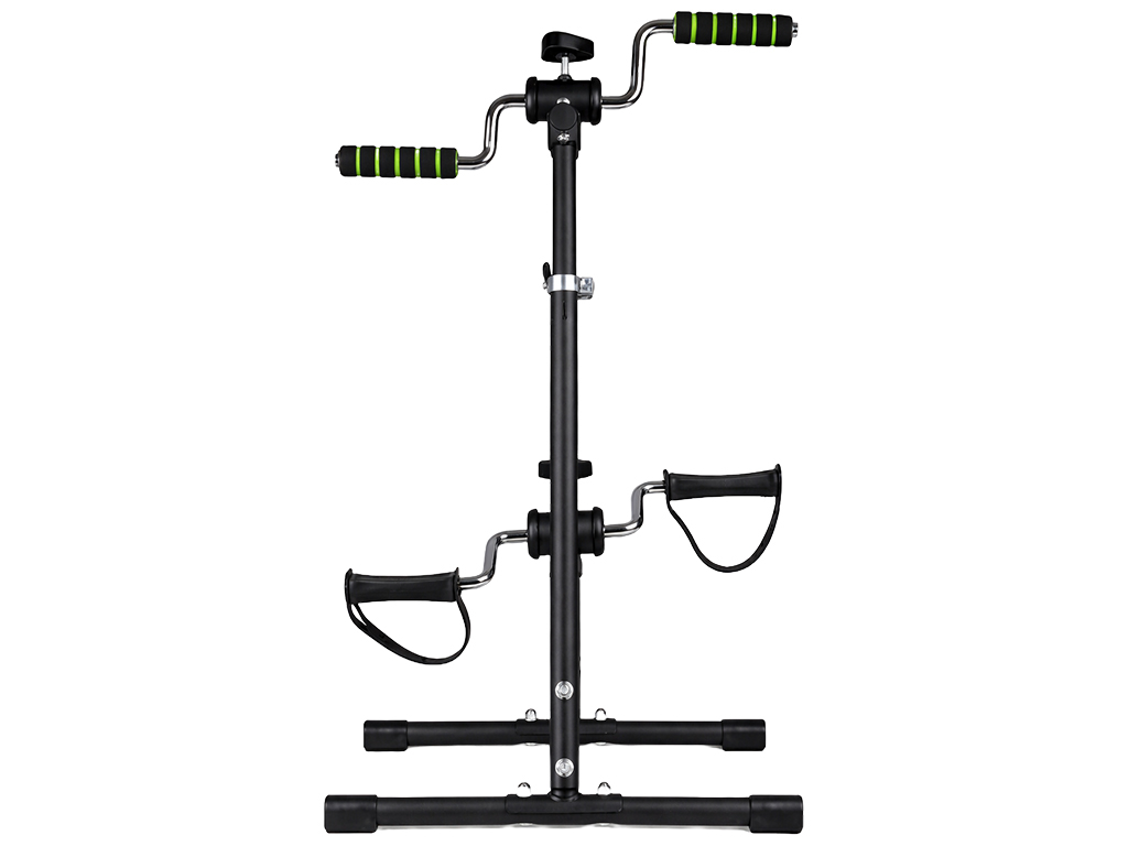 Тренажер реабилитационный для рук и ног, складной, металл, регулировка высоты 75–100см, цвет черный