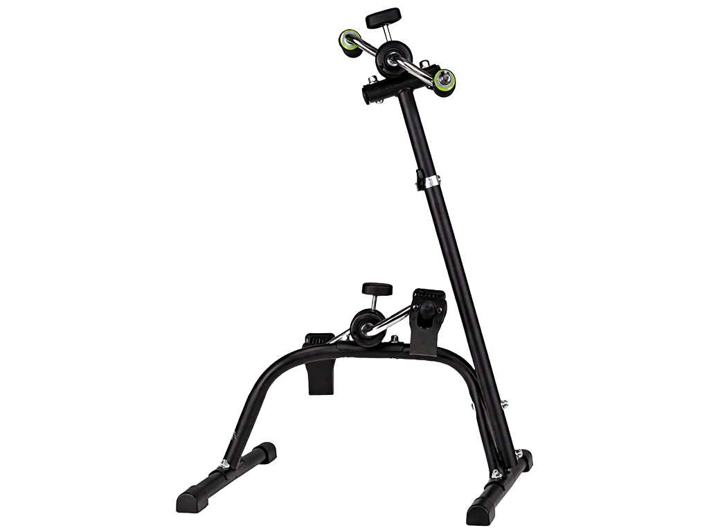 Тренажер реабилитационный для рук и ног, складной, металл, регулировка высоты 75–100см, цвет черный