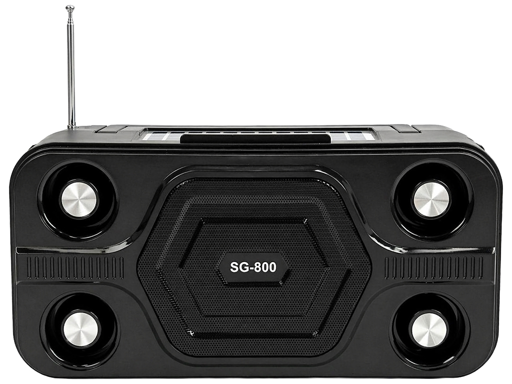 Колонка беспроводная, Bluetooth 5.1, солнечная панель, аккумулятор 3000 мАч, 26,5×11,3×15,1см