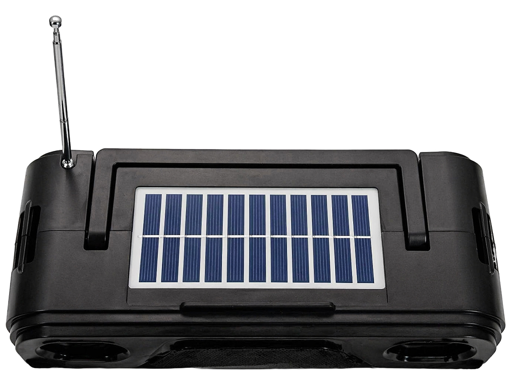 Колонка беспроводная, Bluetooth 5.1, солнечная панель, аккумулятор 3000 мАч, 26,5×11,3×15,1см