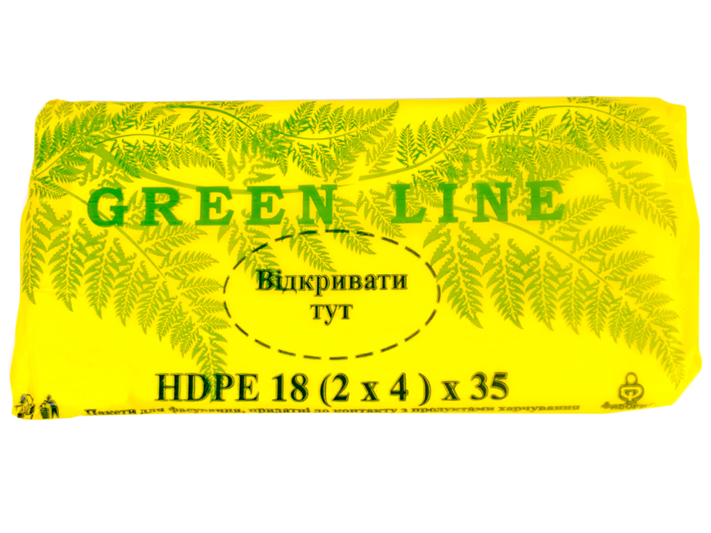 Кулек фасовочный "Фаворит" green 9 микрон прочный 600шт 18x35см