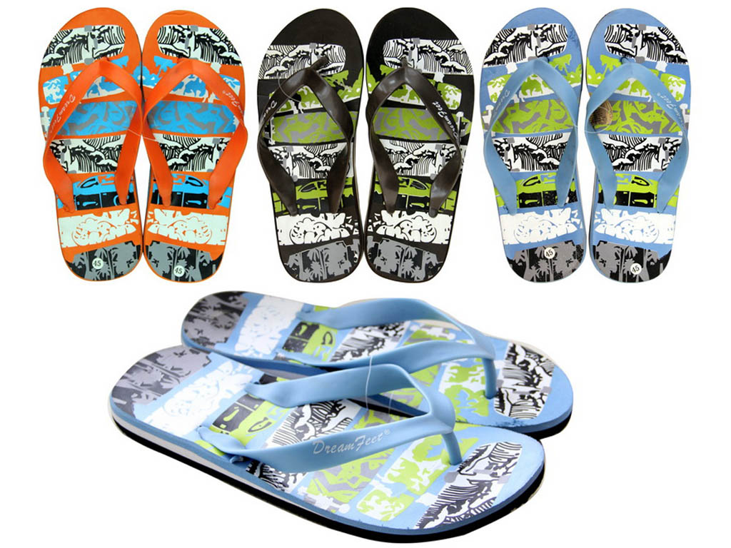 Вьетнамки мужские 3 расцветки (44 размер, маломерят)