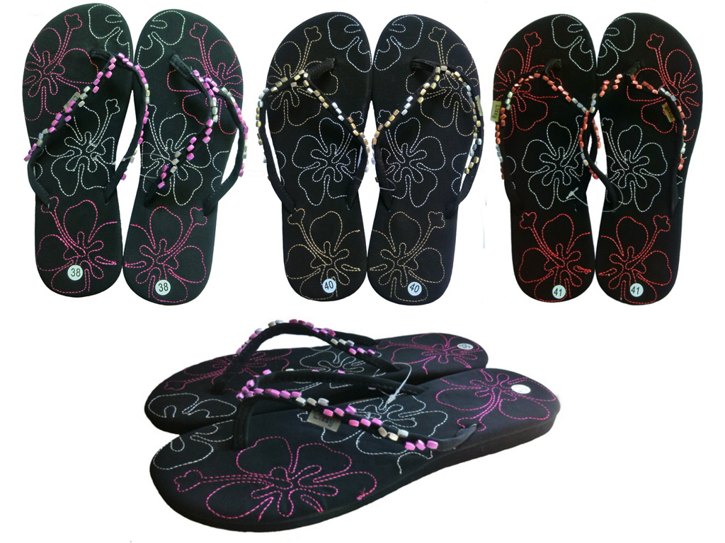 В'єтнамки жіночі 3 забарвлення (36 розмір, маломірять)