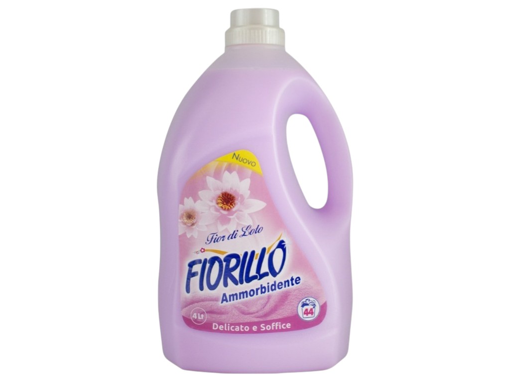 Кондиционер для белья Fiorillo с ароматом цветка лотоса, 44 цикла стирки, 4л